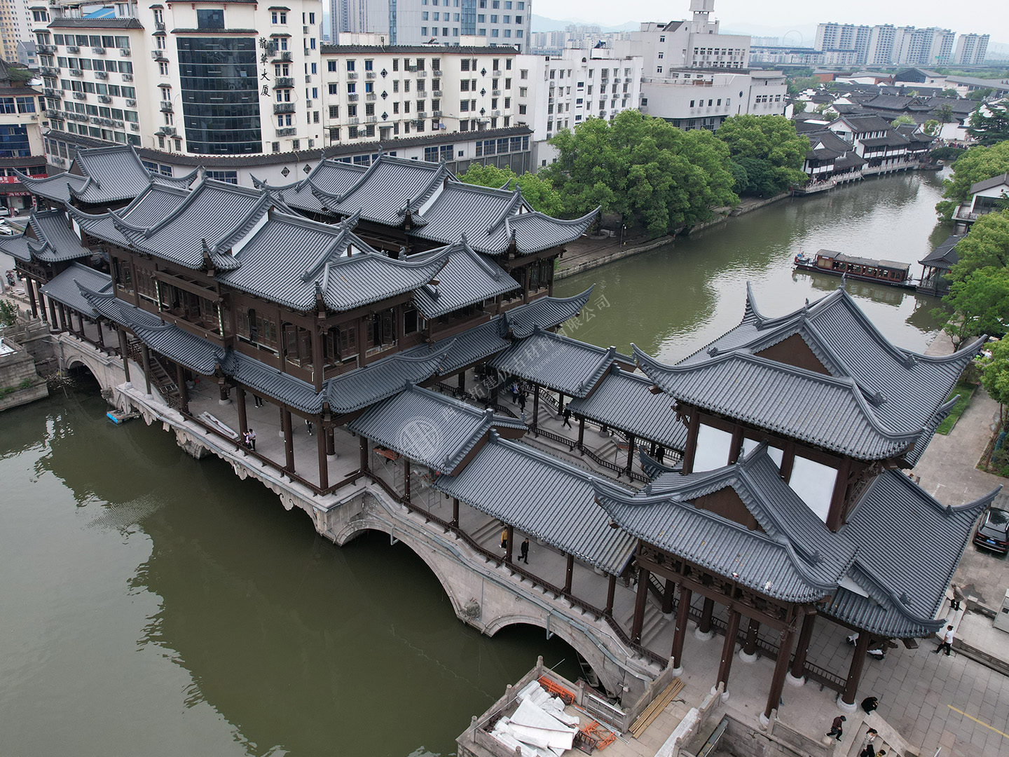 浙江紹興柯東廊橋